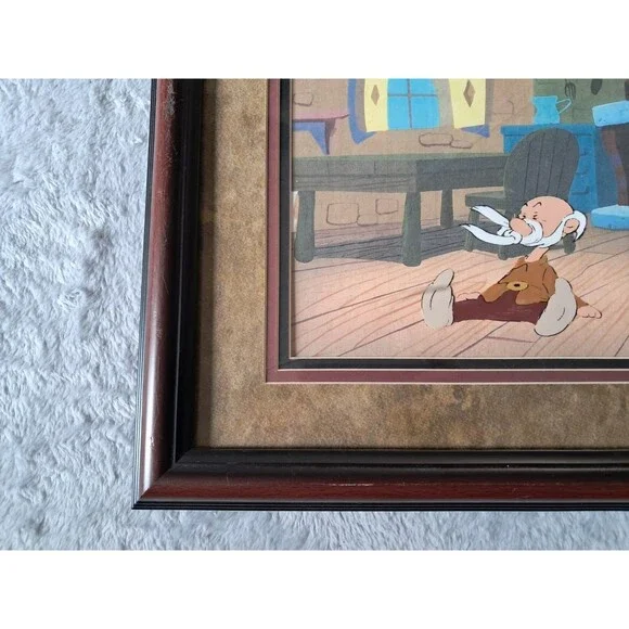 Walt Disney Snow White And The Seven Dwarves Framed Animated Cel (1937) - Picture 2 of 6